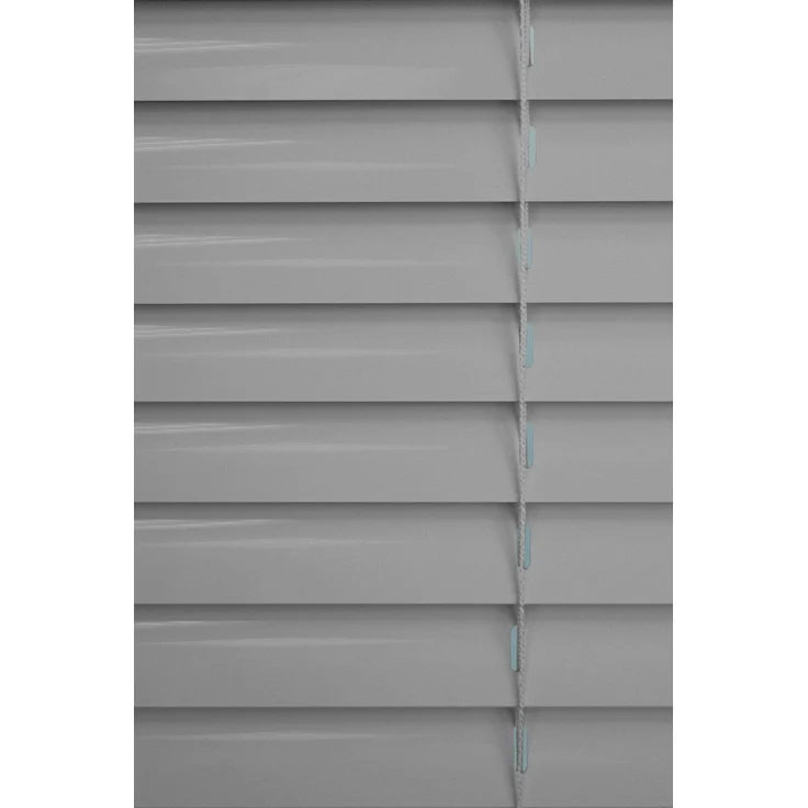 Klemmjalousie aus Alu (B x H) 60cm * 130cm in silber, frei verschiebbar – Bild 2