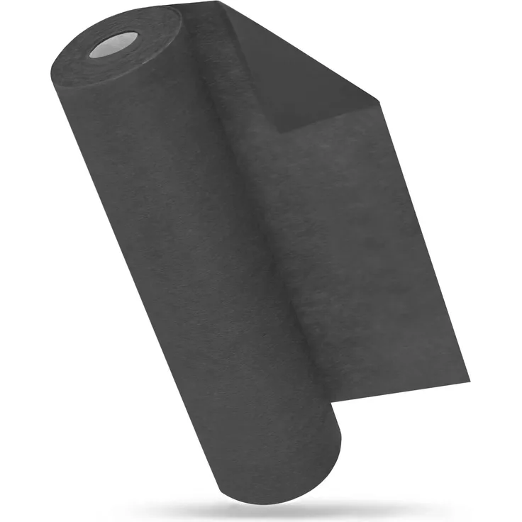 Moderno Tischläufer Tischdeko, in Schwarz (30 cm x 25 m), Festliche Dekoration für Geburtstage & Hochzeiten, Partydeko & Hochzeitsdeko vielseitiges Tischband