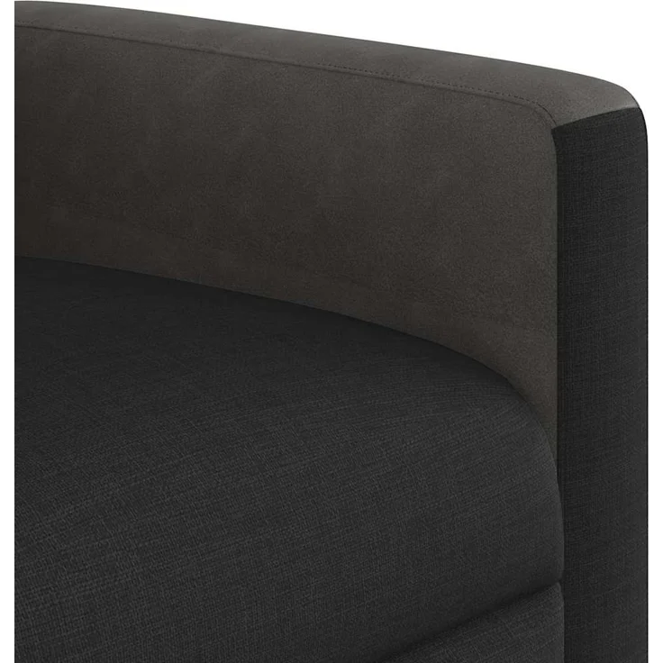 vidaXL Massagesessel Schwarz Stoff 4104834 – Bild 8