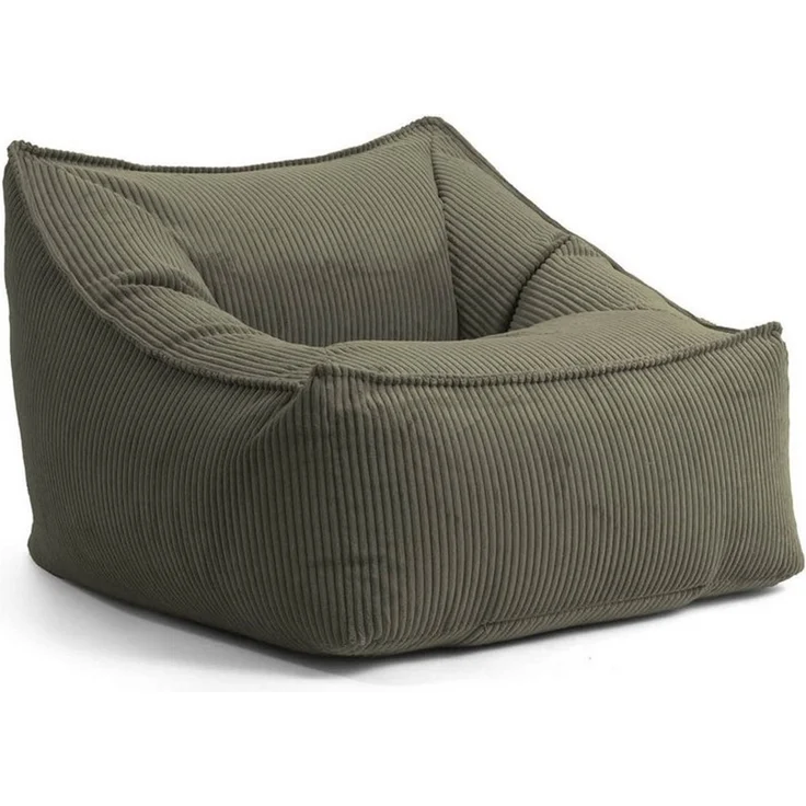 mokebo Sitzsack Der Lümmel (aus Cordstoff), gemütlicher Cordsessel oder Armlehnensessel in Grün – Bild 5