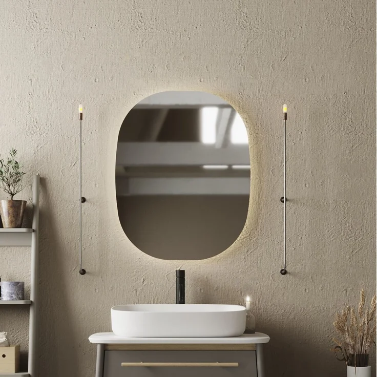 BADEDU TANA LED Spiegel 64 cm breit – Bild 2