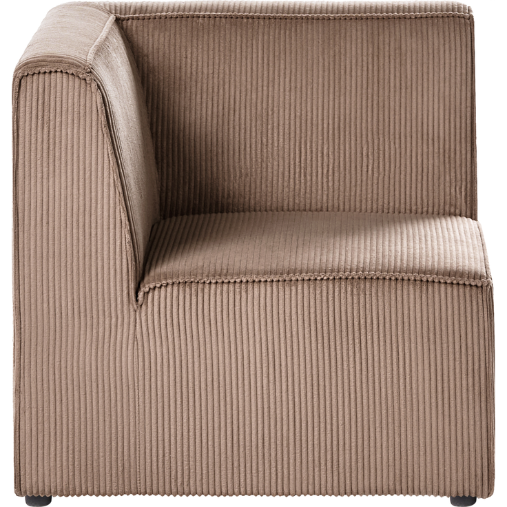 Modulsofa 2-Sitzer LEMVIG Cord Sandbeige – Bild 7