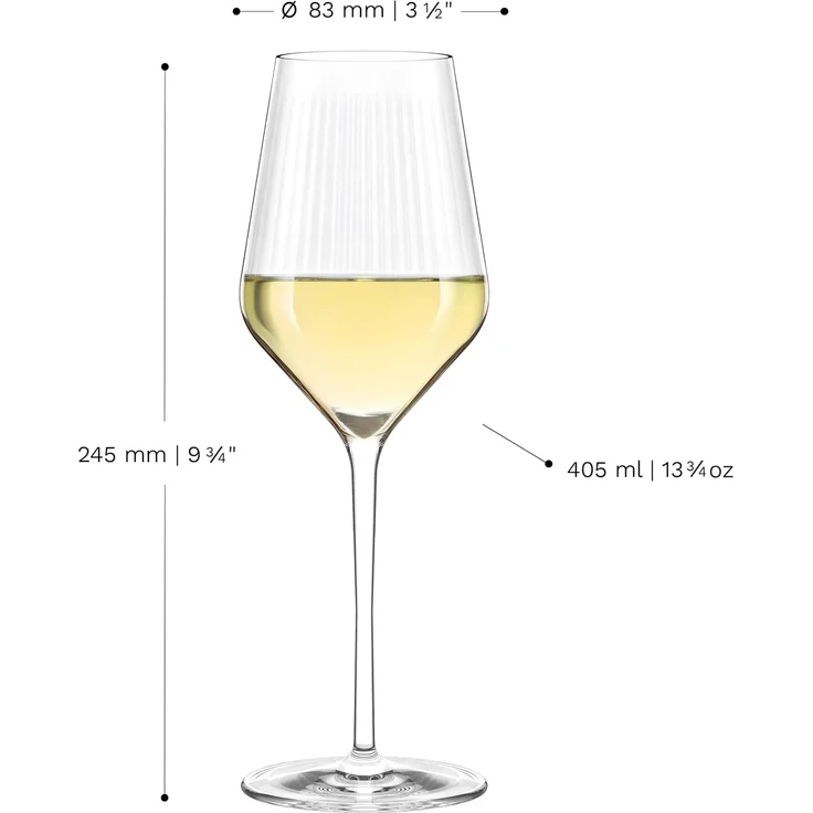 Stölzle Lausitz Weißweinkelch Symphony 405 ml 6er Set – Bild 2