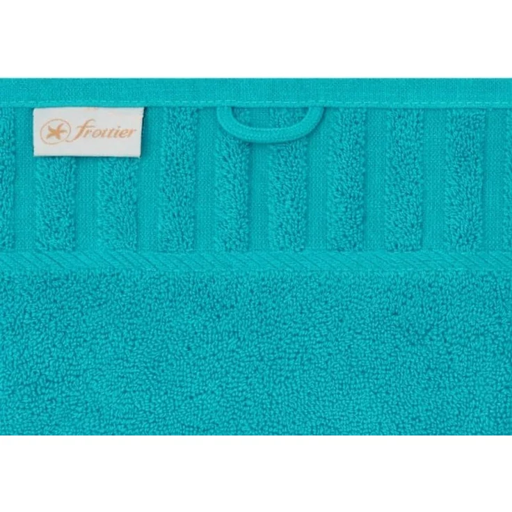 Seestern Duschtuch uni Petrol 70 x 140 cm Badetuch Gästetuch Handtuch – Bild 2
