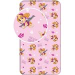 Paw Patrol Spannbettlaken 90x200 cm aus 100 % Baumwolle mit 25 cm Steghöhe