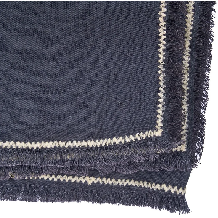 Die Tuscany Tischdecke - Schwarz Natur - 150x250 – Bild 6