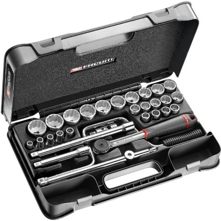 Facom Steckschluessel-Set 1/2 S. 161B, 30-tlg