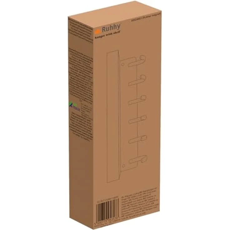 Kleiderbügel mit Ablage Ruhhy 24603 – Bild 5