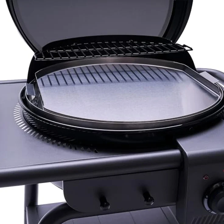 Patio Bistro E2Coal Grillplatte, Schwarz, 38.1 x 38.1 x 0.9 cm – Bild 2