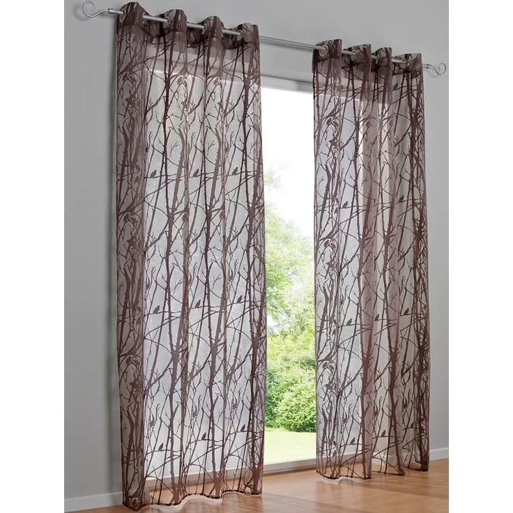 heine Gardine Dekostore (1 St), Multifunktionsband, transparent, Fensterdekoration – Bild 1