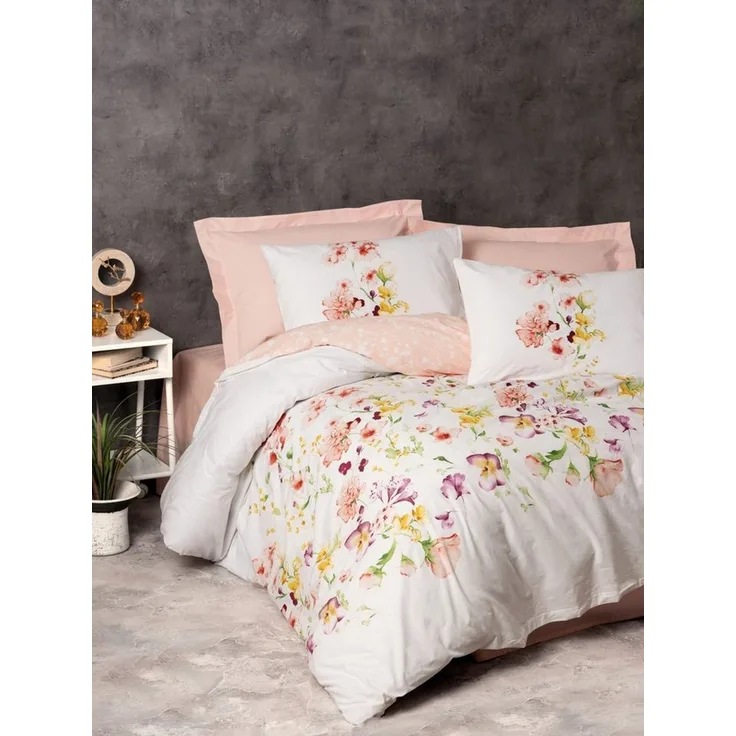 L'Essentiel Maison Bettdecke + Kopfkissen 100% COTTON RANFORCE 64416