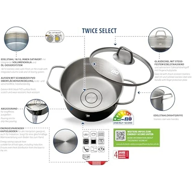 ELO Topfset Twice Select 4teilig – Bild 2