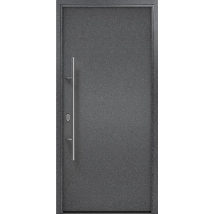 Hörmann Ecostar Haustür "ISOPRO IP 010", anthrazit metallic (CH 703), 110 x 210 cm (B x H),DIN Links – Bild 1