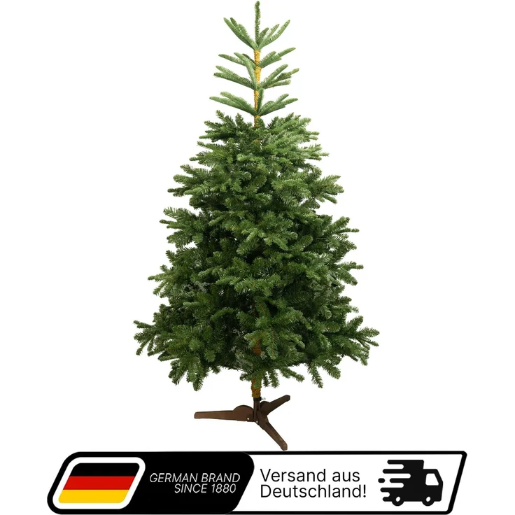 Aurelia Home Künstlicher Weihnachtsbaum 180 cm ohne Beleuchtung – Nordmann-Optik, PE/PVC, 569 Spitzen – Bild 1
