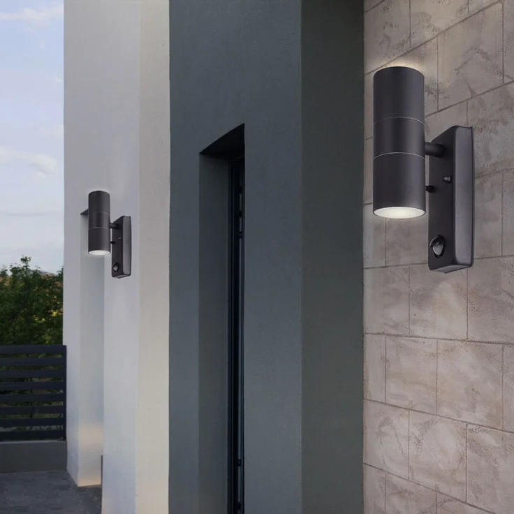 LED Wandleuchte aus Alu-Druckguss mit Bewegungsmelder – Bild 10
