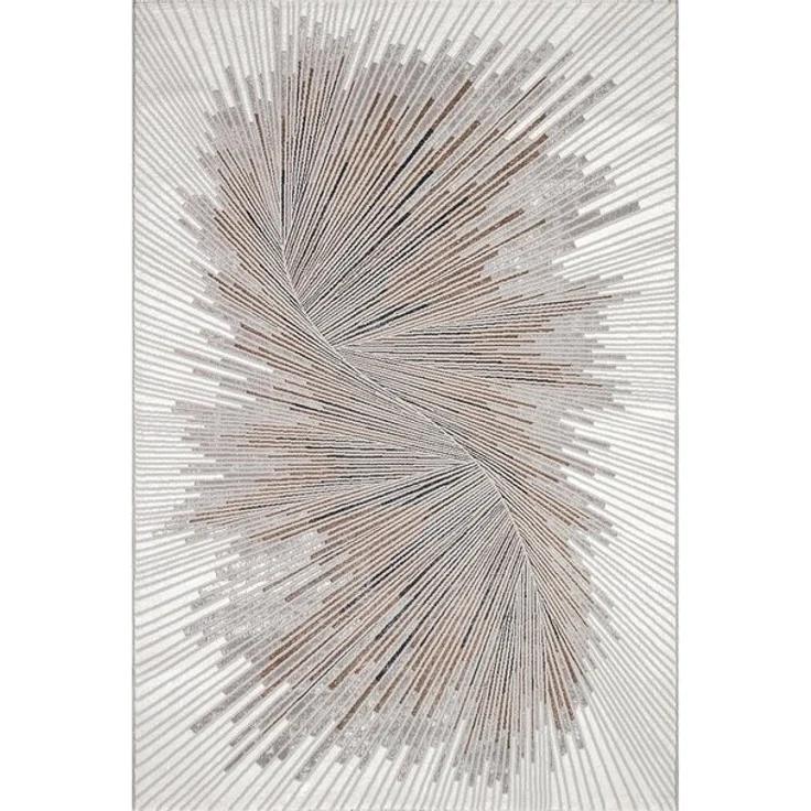 merinos Teppich CREATION, 120 x 170 cm, Grau, Braun, Polypropylen, rechteckig, Höhe: 8 mm – Bild 2