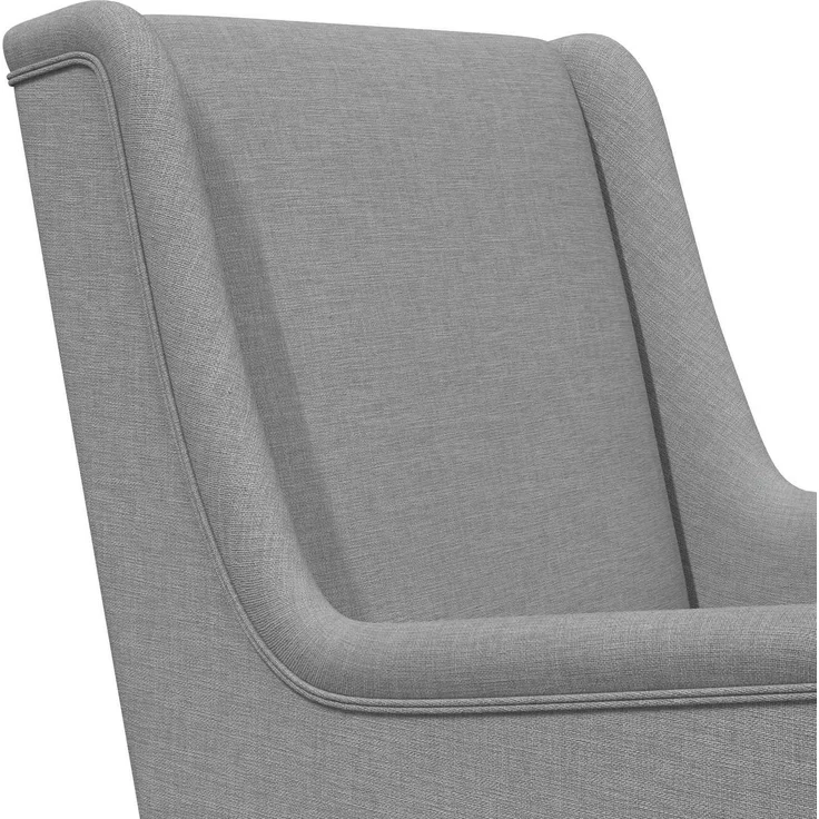 vidaXL Sessel Hellgrau Stoff 42029948 – Bild 6