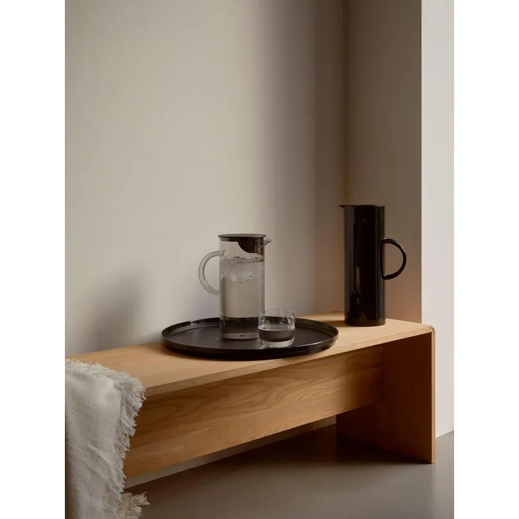 Stelton EM77 Kanne mit Deckel 1,5 L Smoke – Bild 3