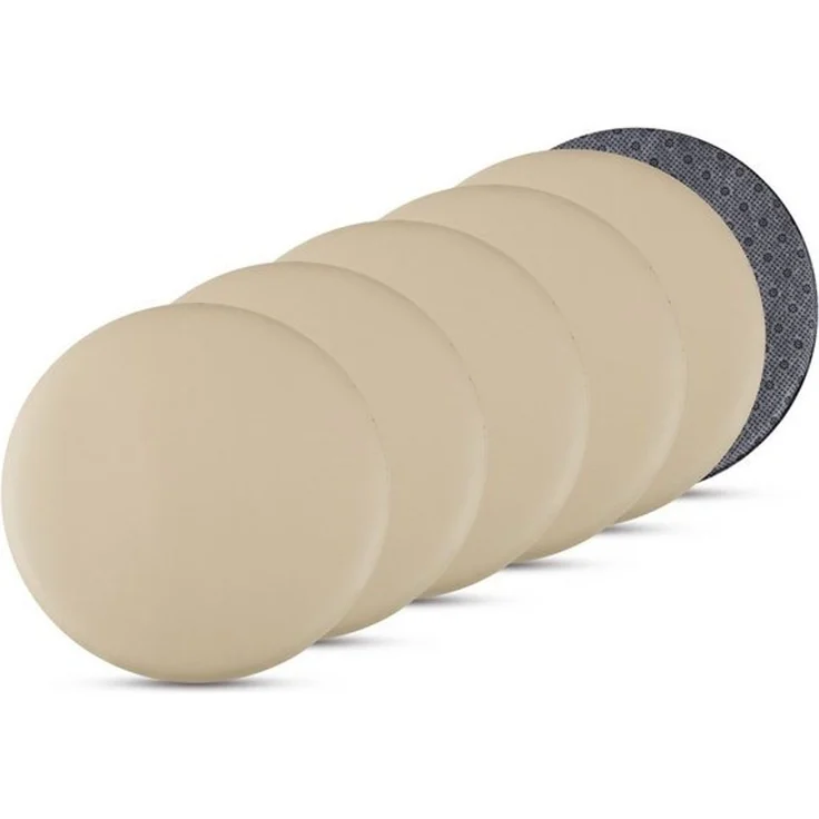 Bestlivings Stuhlkissen Lederimitat mit Antirutsch, ⌀ 38cm, rund, rutschfest, pflegeleicht, hygienisch, bequem – Bild 4