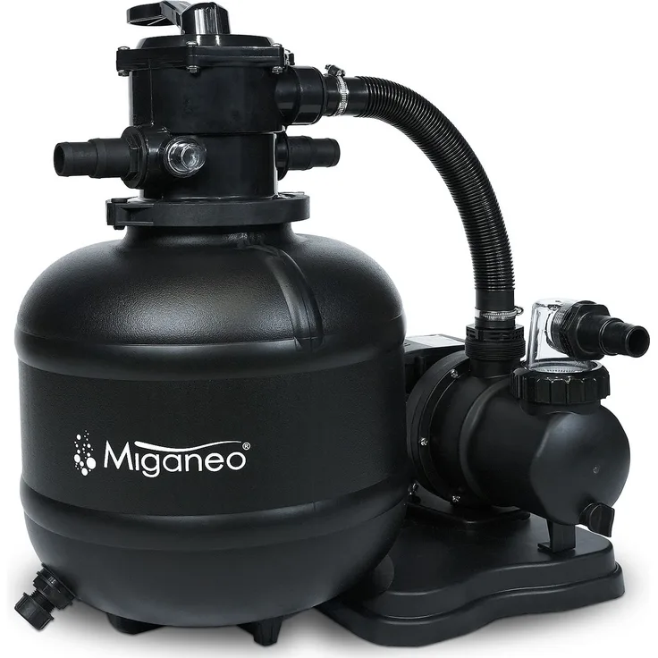 Miganeo Sandfilteranlage Dynamic 8000 Pro | 370 mm Kessel | 8,0 m³/h Leistung