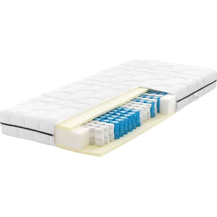 Federkernmatratze Ortho-SPRING PLUS, RAVENSBERGER Matratzen, 21 cm hoch, Ergonomisch, 7 Zonen, Made in Germany, Anti-Pilling Funktionsbezug