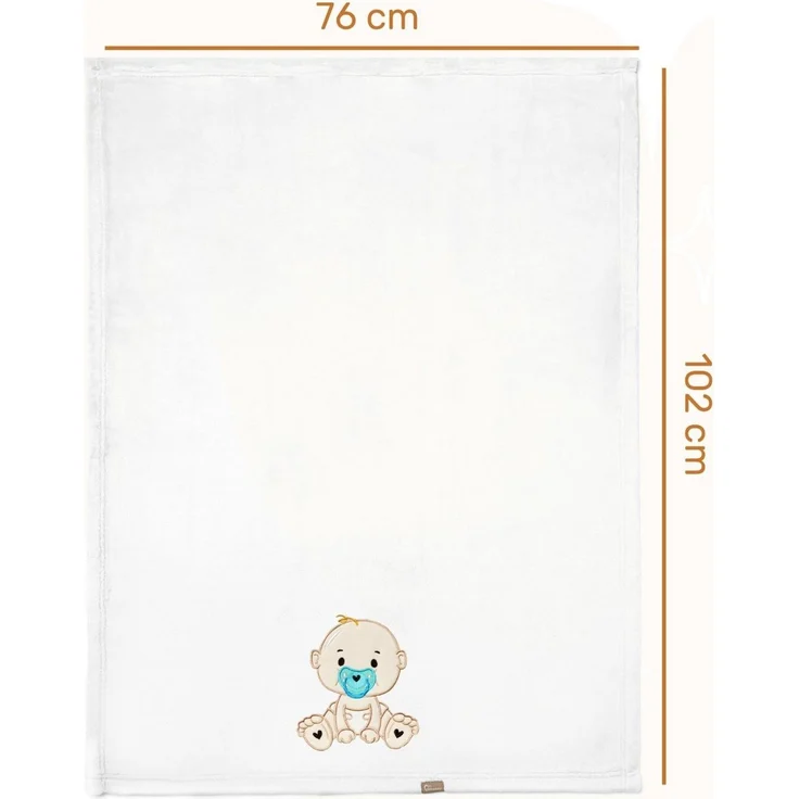 Wohndecke Warme Kuscheldecke Babydecke Blanket Baby Geschenk BE20-168, Be Mammy