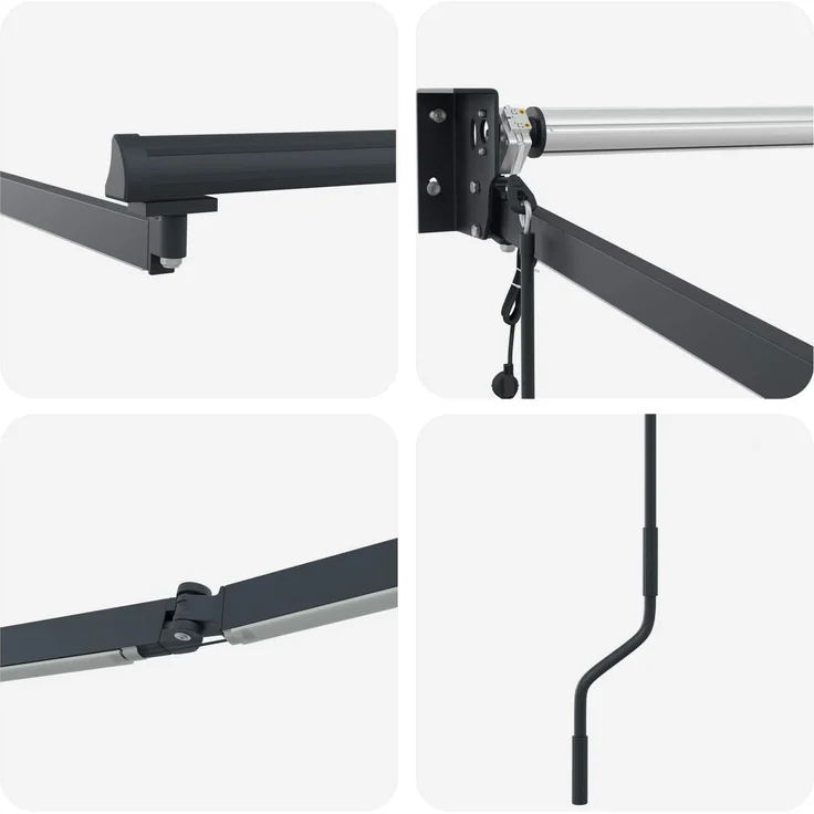 vidaXL Electric Awning Frame with LED and Wind Sensor 2,5 x 2 m 42024218 – Bild 8