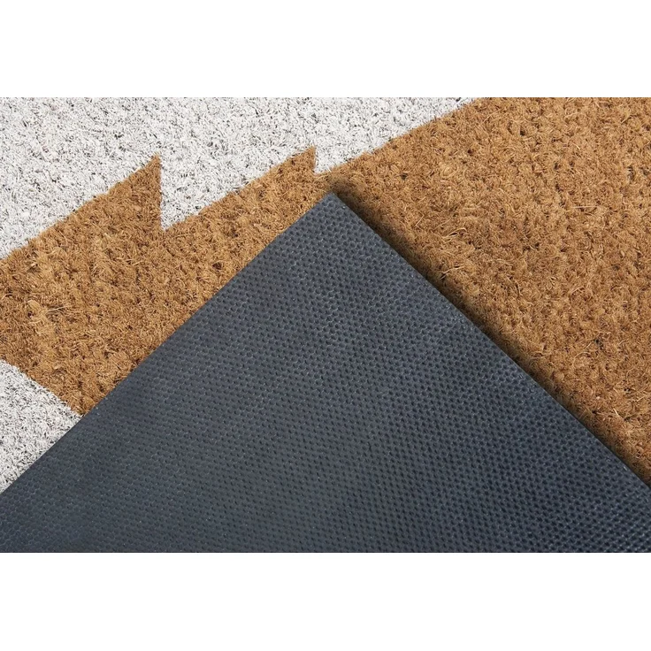 HANSE Home Fußmatte Mix Mats Kokos Pine Trees, Türmatte, rechteckig, Höhe: 15 mm, Weihnachten, Schmutzfangmatte, Outdoor, Rutschfest, Innen, Kokosmatte – Bild 3