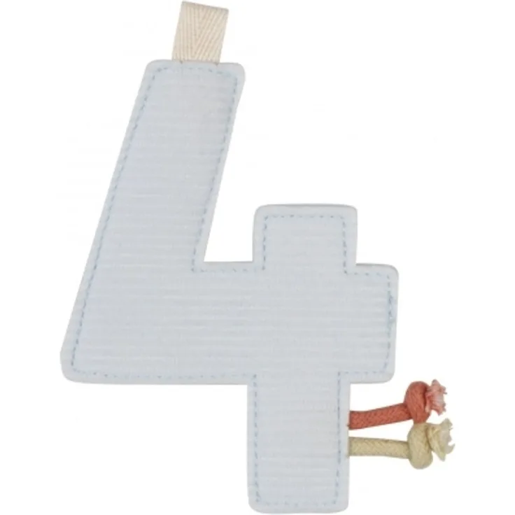 Little Dutch Girlanden-Element Zahl 4