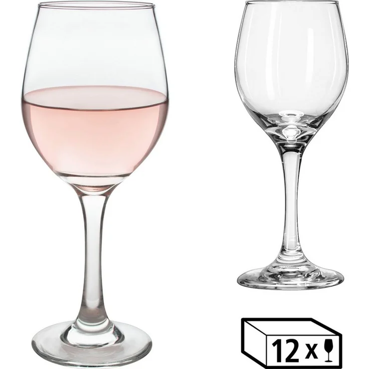 LIBBEY Gläser-Set Weinglas -PERCEPTION-, 237 ml, Ø 7,5 cm, H: 18,5 cm, 12er Set, 12-tlg, Glas, hochwertig verarbeitet, im modernen Design – Bild 2