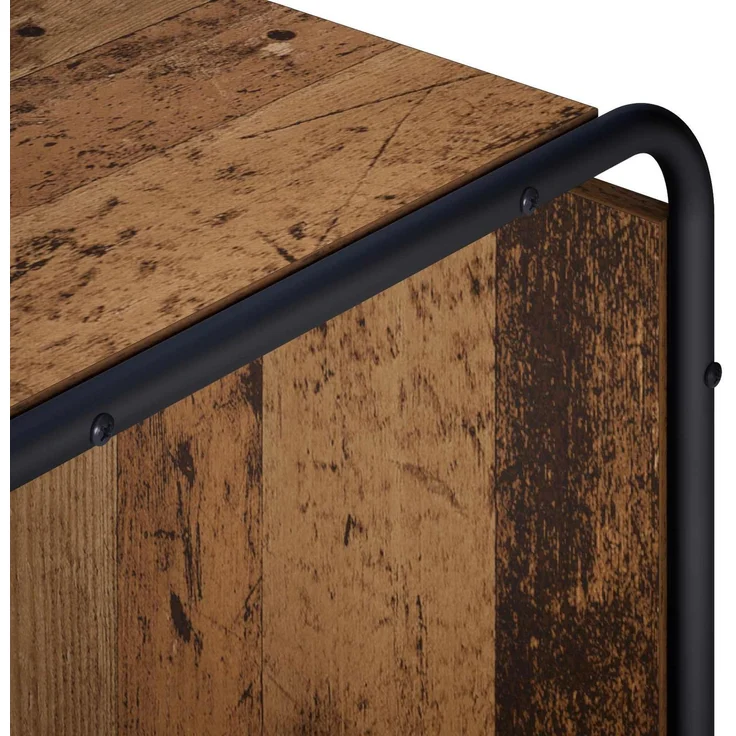 vidaXL Sideboard Altholz 80 x 37.5 x 64.5 cm Holzwerkstoff 8007934 – Bild 5