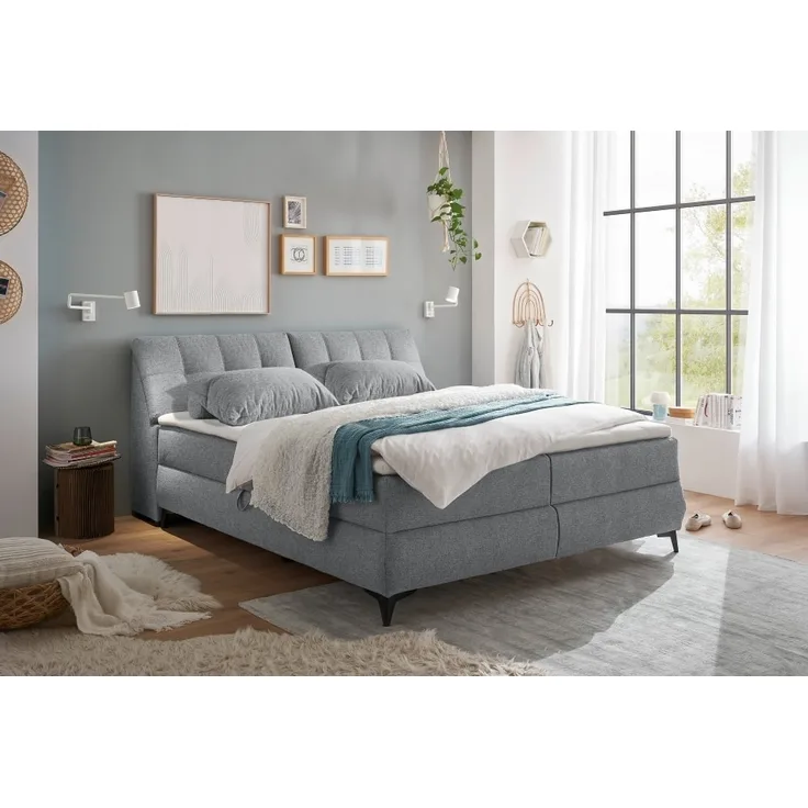 ED Exciting Design Boxbett Atlantis: Flachgewebe, Bettkasten, Topper – Myhomelando, verschiedene Größen & Farben