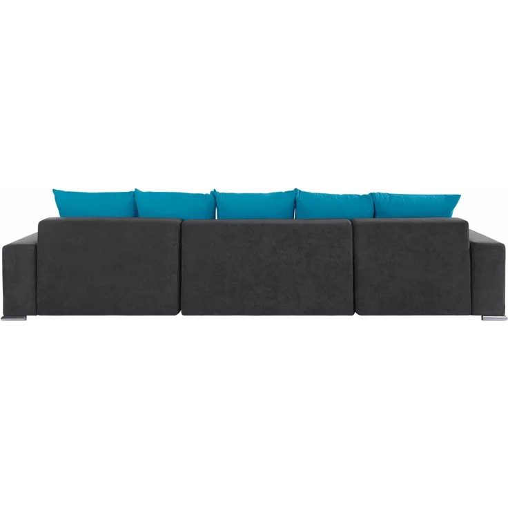 COLLECTION AB Wohnlandschaft XXL-Josy U-Form, Breite 333 cm, mit 2 Recamieren 77 & 79 cm, inkl. Bettfunktion, Bettkasten, mit 5 gleich großen Rückenkissen – Bild 4