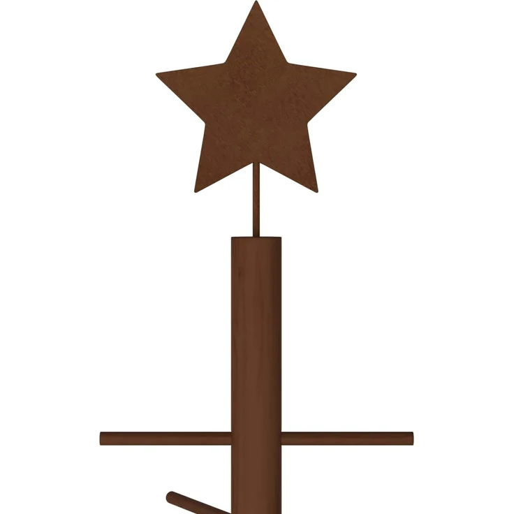 vidaXL Holz Weihnachtsbaum KOTKA 150 cm 42060348 – Bild 4