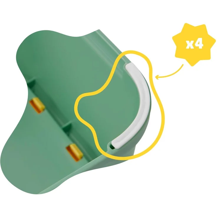 Badabulle Tritthocker für Kinder, rutschfest, 15 cm Erhöhung – Bild 4