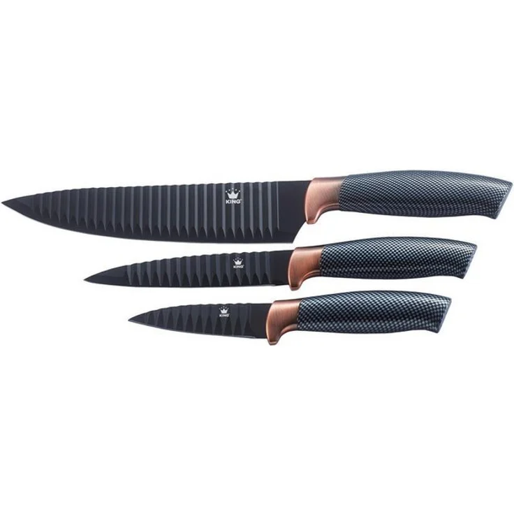KING Messer-Set Carbon Design (Set, 3-tlg) – Bild 3