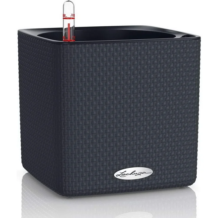 Lechuza Pflanzgefäß Cube Color 16 schiefergrau