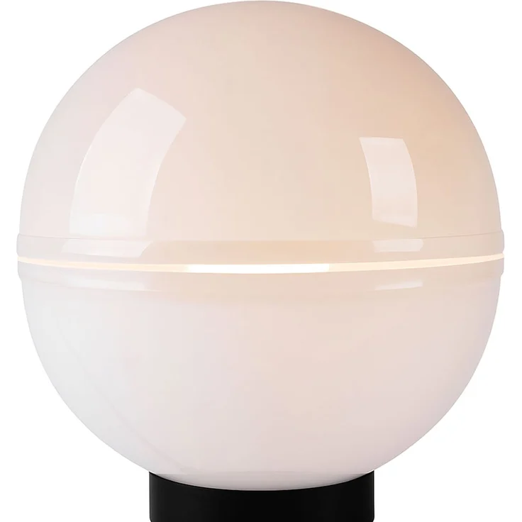 2x LED Außen Steckleuchten, Kugel, weiß, Erdspieß, Kabel, D 20 cm – Bild 9