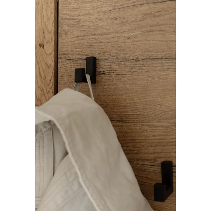 Garderoben-Set >Greno< (3-teilig) Massivholzfront - Teilmassiv - 150x200,5x40 (BxHxT) – Bild 9