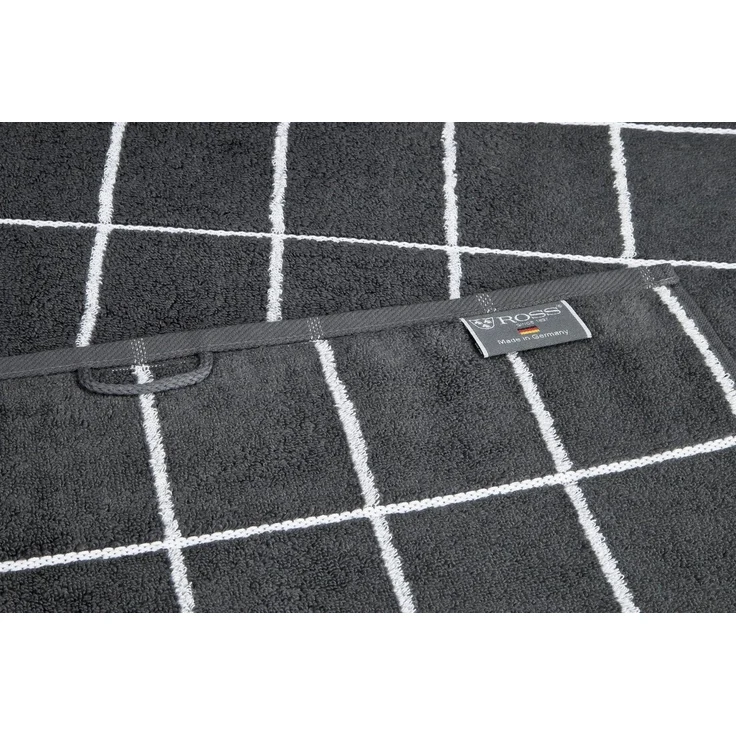 ROSS Duschtuch Cashmere Überkaro, Frottier (1-St), in modischen Farben – Bild 2