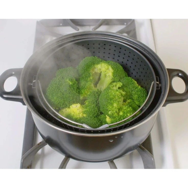 Genius World´s Greatest Pot 3-teilig Kochtopf-Set mit Siebeinsatz ø 25cm 24655 – Bild 4