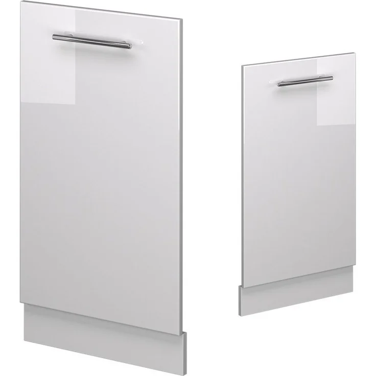 Vicco Frontblende Fame-Line, Weiß Hochglanz/Weiß, 45 cm ohne Arbeitsplatte (1 St) – Bild 4