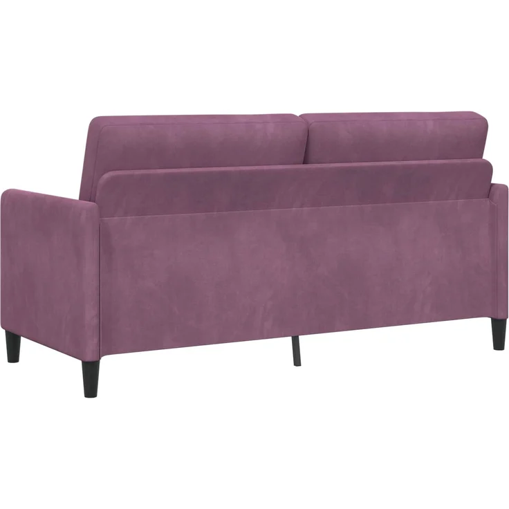 vidaXL Sofa Set mit Stauraum 2 stk. Lila Polyester 3429259 – Bild 4