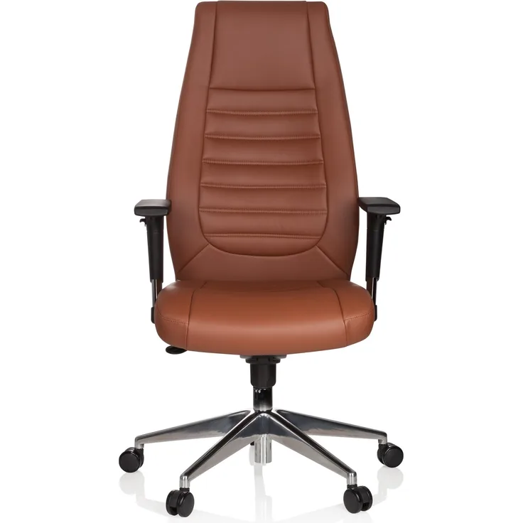 hjh OFFICE Profi Chefsessel VITORO Kunstleder braun