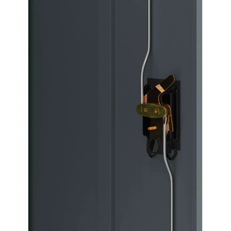 vidaXL Aktenschrank Anthrazit 90x40x140 cm Stahl 339747 – Bild 7