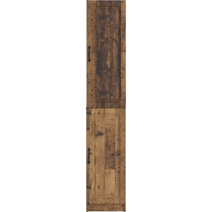 vidaXL Schrankset 2 pcs Altholz Holzwerkstoff 3416959 – Bild 4