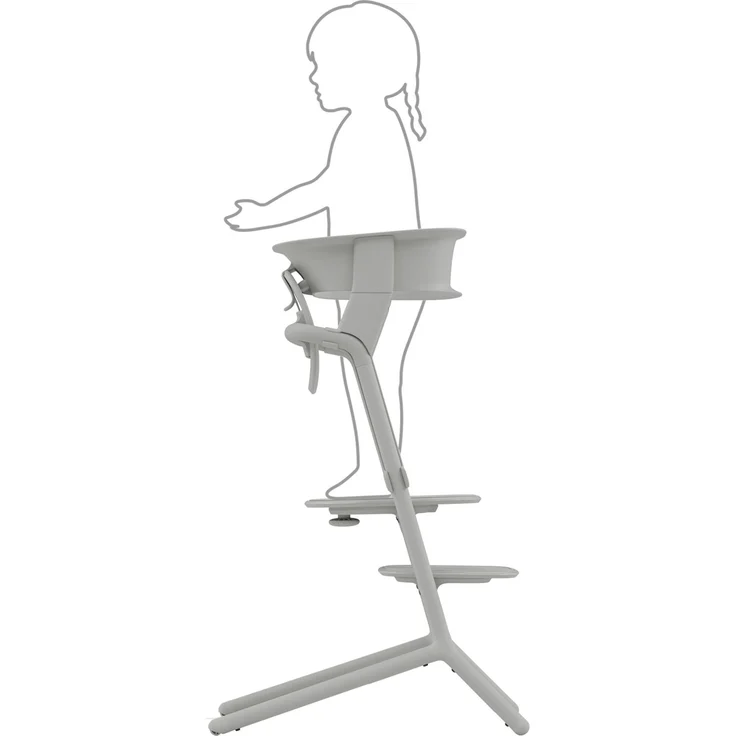 Cybex Lemo Lernturm Set - Suede Grey Grau 1