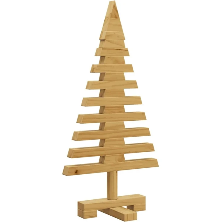 vidaXL Holz Weihnachtsbaum KOTKA 60 cm Massives Kiefernholz 42016697 – Bild 4