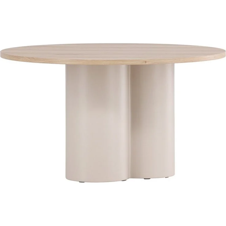 Venture Home Couchtisch Olivia, runder Couchtisch, modern & elegant, Ø 80 cm, Sofatisch, MDF, rund, sanft geformt, anspruchsvoll, klar – Bild 3