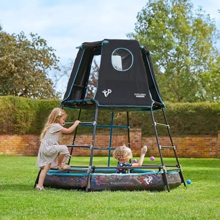 TP Toys Explorer | Outdoor Klettergerüst mit Zelt – Bild 2